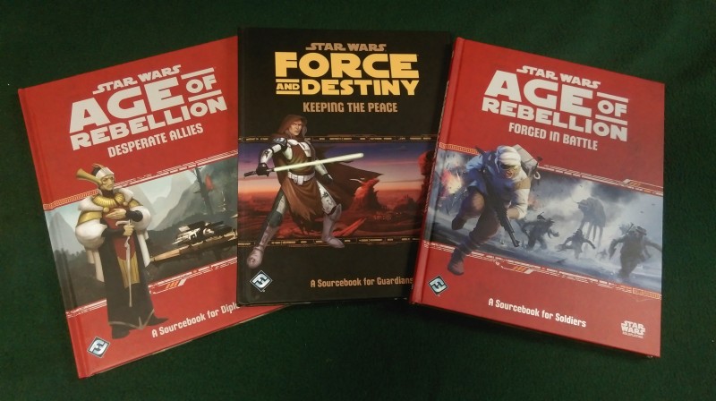 Star Wars books I contributed to