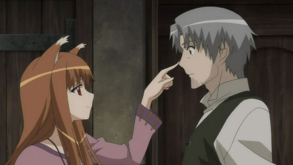 Horo flirting with Lawrence