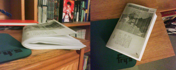 Photos of my home-made Spice and Wolf book